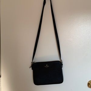 Black Kate Spade crossbody bag